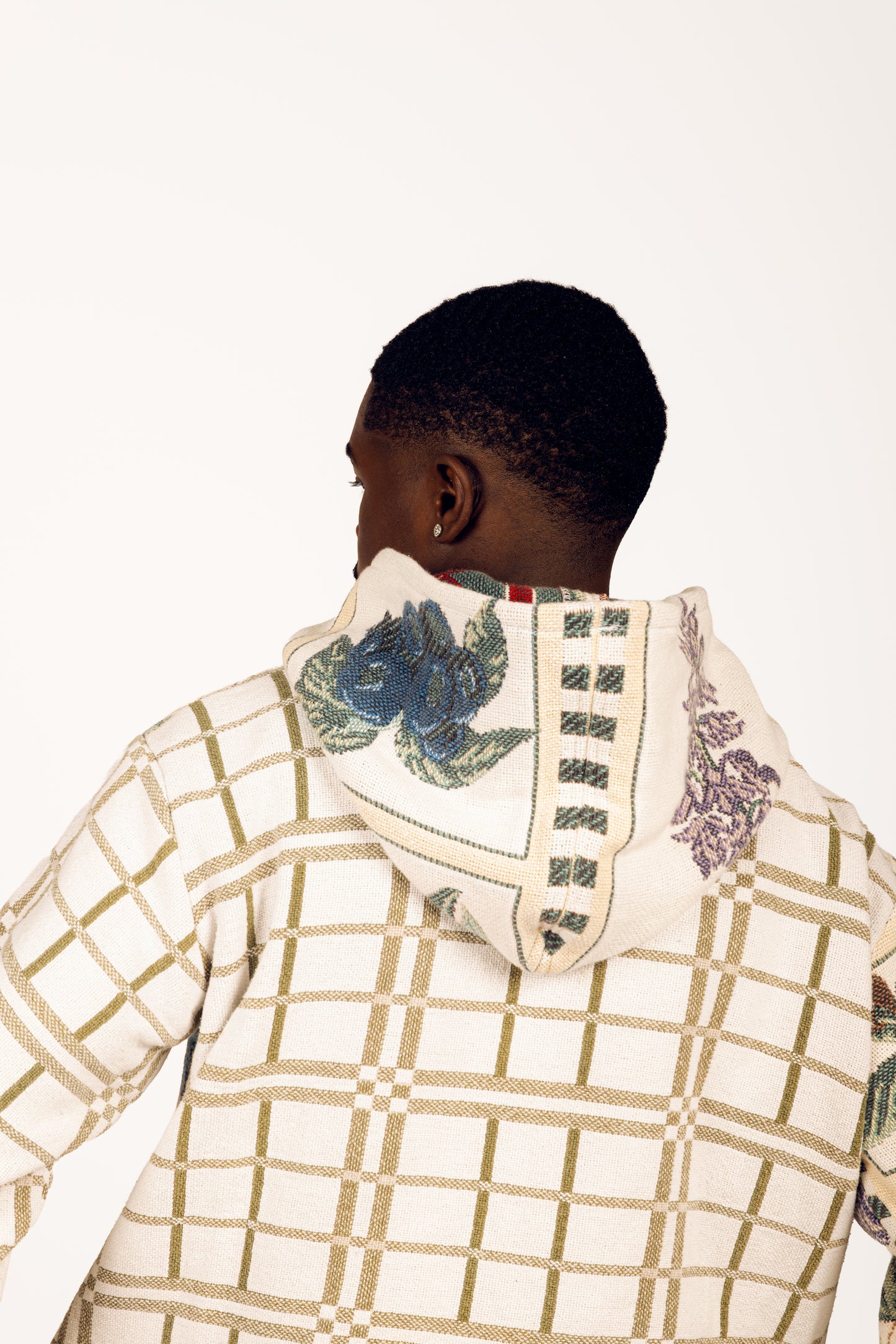 ‘Garden Gate’ Woven Hoodie