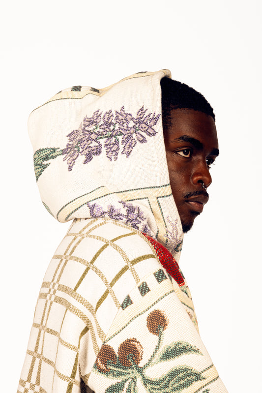 ‘Garden Gate’ Woven Hoodie