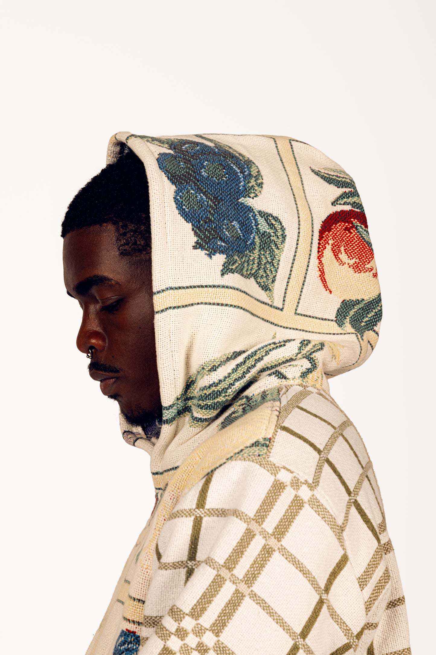 ‘Garden Gate’ Woven Hoodie